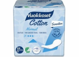 Vuokkoset Vuokkoset, BAVLNA, podložky Normal Sensitive bez křidélek, 14 ks.