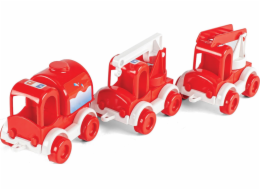 Set 3 auta Kid Cars Fire Brigade