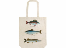 Skon ting bavlněný taška stbag18 nakupující ryba na rameni