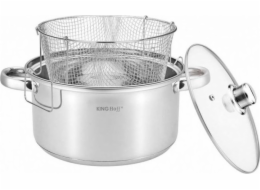 Kinghoff Pot s košem pro smažení Kinghoff KH-1630 5.5L