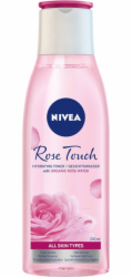 Nivea Rose Touch hydratační tonikum s organickou růžovou vodou 200 ml