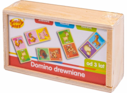 Smily Play Dřevěné domino Smily Play zvířátka