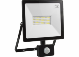 LED reflektor Maclean LED s pohybovým senzorem, tenký 50W, 4000lm, studená bílá (6000K), IP44