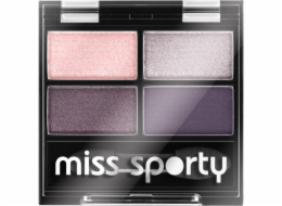 Miss Sporty Quattro Studio Quadruple oční stíny 402 Smoky Green Eyes 5g
