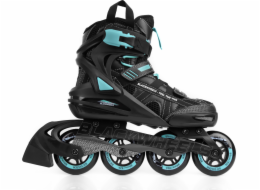 Blackwheels Black Blue Rollers 38