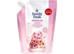 Rodina čerstvá rodina čerstvá mýdlo péče na ruce mýdlo s hedvábným extraktem doplňte 750 ml