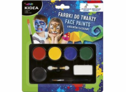 Derform barvy pro malované obličej 3,4 g x 6 barvy dětské derformy