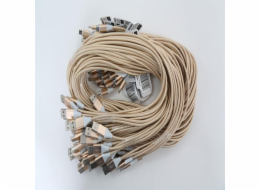 Omega Micro USB, 2A, 1M, zlato (44052)