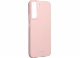 Tele.com Partner Mercury Silicone Case pro Samsung S22 Plus Pink