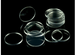 Akrylátové podložky na figurku Crafters - průhledné - kulaté 30 mm (15)