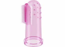Zubní kartáček Babyono s výčnělky, Pink 723 Babyono