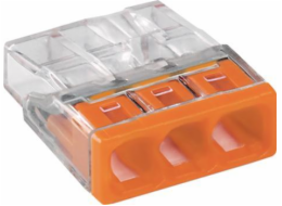 WAGO WAGGO WAGO 2273-203 3x0,5-2,5 MM2 ORANGE 5 PCS