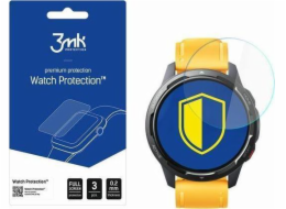 3mk hybridní sklo Watch Protection FlexibleGlass pro Xiaomi Watch S1 Active (3ks)