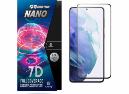 Crong Crong 7d Nano Flexibilní sklo, které nekoroptují hybridní sklo 9h na celé obrazovce Samsung Galaxy S21+