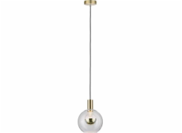 Závěsná lampa Paulmann Neordic Esben Hanging Lamp max. 1x20W E27 230V sklo/ kartáčovanou mosazi