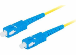 LANBERG optický patch cord SM SC/UPC-SC/UPC simplex 5m LSZH G657A1 průměr 3mm, barva žlutá  