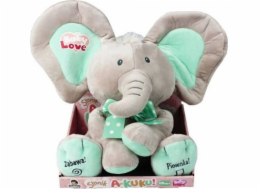 Madej Interaktivní maskot Elephant A Kuku Beige and Mint (003780)