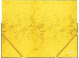 Žlutá lepenková krabice