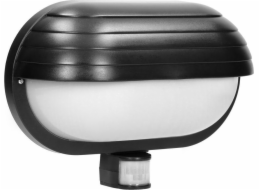 Musiam, Garden Luminaire se snímačem pohybu 180, 1x60W, E27, IP44, s clonou, plastu, černou, LF-1/B