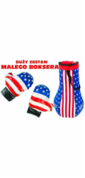 Leantoys nastaven pro malého boxera - Sack + Gloves (1818910558295)