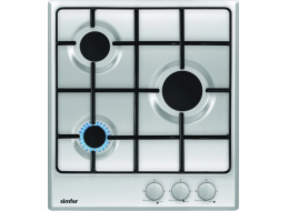 Simfer Hob H4.300.VGRIM Gas Number of burners/cooking zones 3 Rotary knobs Stainless steel
