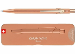 Caran d`Arche Mechanická tužka CARAN D'ACHE 844 Brut Rose, v krabičce, růžové zlato