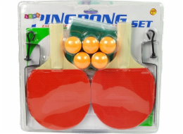 Ping Pong Set stolní tenisové palety Mesh 5 míčků