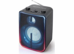 Muse Bluetooth Party Box Reproduktor s baterií M-1802DJ 60 W, bezdrátové připojení, černá, Bluetooth