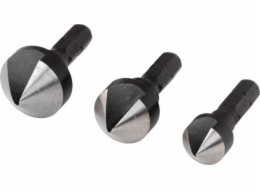 Wolfcraft HLUBNÍK 12 16 19 MM WOLFCRAFT - WS SHANK 6-ÚHELNÝ [3 KS] WF2584000 WOLFCRAFT