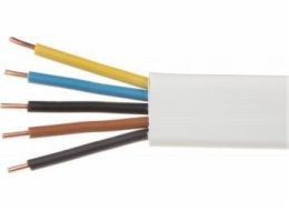 Plochý elektrický kabel YDYP-5X1.5