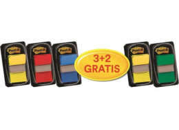 Post-it POST-IT® INDEXING ZÁLOŽKY PROMO SADA 3X50, 25,4X43,2MM +2X50 ZDARMA