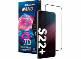 Hybridní sklo Crong Crong 7D Nano Flexible Glass 9H pro obrazovku Samsung Galaxy S22+ PLUS