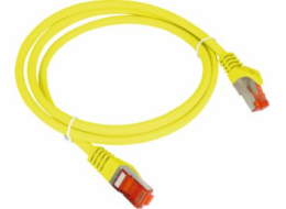 Alantec Patch-cord S/FTP kat.6A LSOH 0,5m žlutý ALANTEC