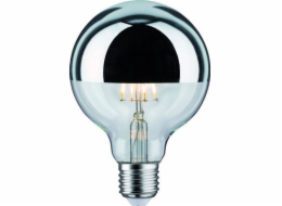 Paulmann LED zdroj G95 mirror 5W 230V 420lm E27 2700K Silver