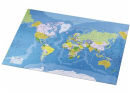 Esselte Underlay World Map 400 x 530 mm (32184)