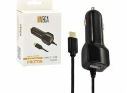 Jednodílná nabíječka Vega 1x USB-A 2.1 A (22716)