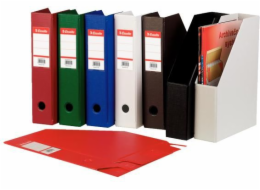 Esselte Document Container, A4 PVV PCV Magazines 70mm Black (10K216A)