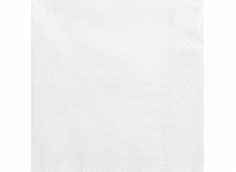 STRANY DECO PAPER NAPKINS, WHITE, 33x33 cm., 20 Universal PCS