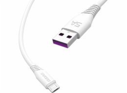 Dudao USB -a USB kabel - microUSB 1 m White (52140)