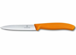 Victorinox Victorinox Knife pro zeleninu, hladký, 10 cm, oranžový
