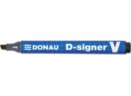 Donau Marker Permanent Donau d-Signer V, Cut, 1-4mm (řádek), černá