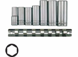 Teng Tools Sada 6-tukových čepic 3/8 10-19mm dlouhých 7 ks. (73160103)