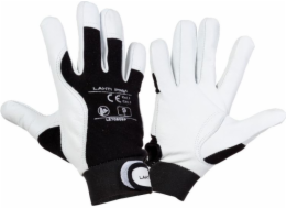 Ochranná rukavice Lahti Pro, kozí kůže velikost 11 bílá a bílá (L270811K)