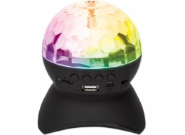 Manhattan Disco LED míč s Bluetooth MP3 USB/MicroSD Radio Speaker
