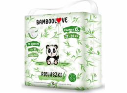 Bamboolove Bamboolove-Pelety Poleva Velikost 21 ks