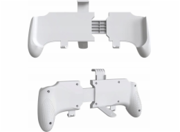 Řadič podložky rukojeti Jys Grip pro Nintendo Switch OLED, NSW Lite, NSW / Biały