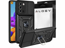 Pouzdro ALOGY s kamerou Alogy Camshield Stand pro Samsung Galaxy A03S 166mm Black