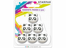 Tvar magnetu Starpak Panda Packaging 6 kusů (24/144 - Panda Magn)