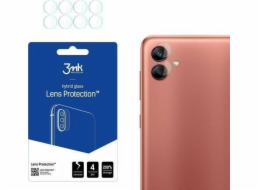 Hybridní sklo 3MK pro 3MK objektiv chrání kameru Samsung Galaxy A04 [4 balení]