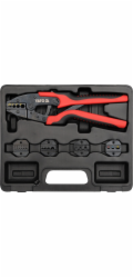 YATO CONNECTOR PLIERS + 5 DIES 2245